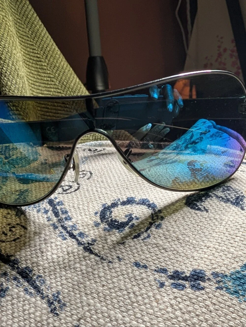 Ray-Ban 3471 Shield Sunglasses with Case